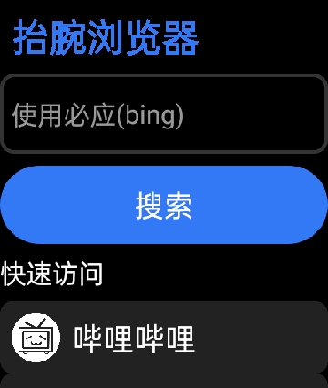 抬腕浏览器手表版apk安装包